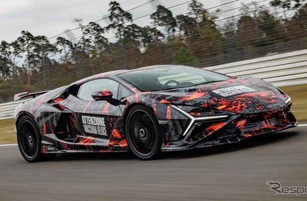 ランボルギーニ『レヴエルトSV』がホッケンハイムリンクで市販車最速ラップ