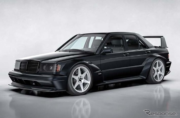 メルセデスベンツ『190E エボ2』再現のレストモッド『HWA EVO』にビーウィズ製オーディオ搭載へ