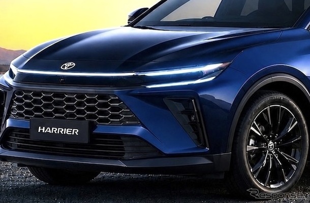 トヨタ ハリアー 次期型の予想CG