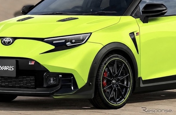 トヨタ ヤリス 次期型の予想CG