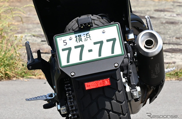 バイクにも「希望ナンバープレート制」10月から導入へ（写真はイメージ）