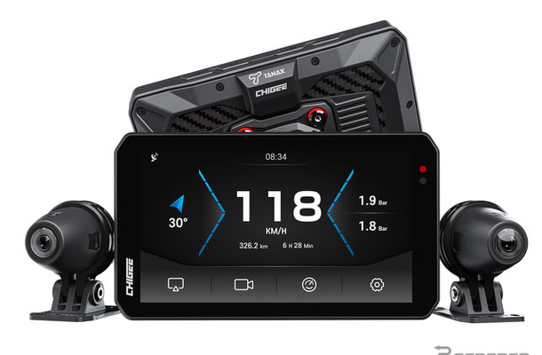 タナックスの「SRS-050 スマートライドモニター AIO-5EVO」