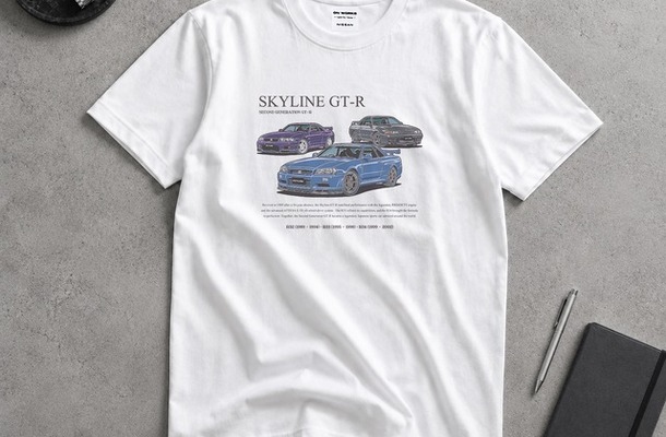 「スカイライン GT-R Tシャツ」