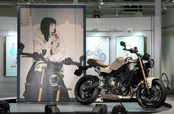 「イラストレーターが描く YAMAHAバイクのあるスタイル展」がYamaha E-Ride Baseで開催