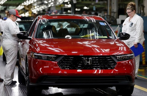 ホンダ、米オハイオ州にHVの新工場建設で最終調整（写真は米オハイオ州メアリーズビル工場）