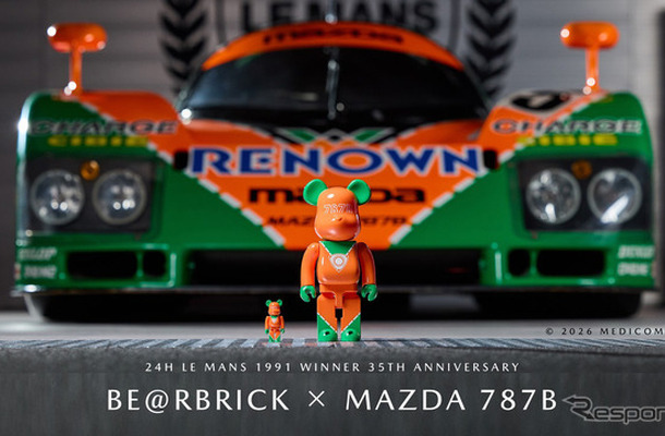 「BE@RBRICK × MAZDA 787B」