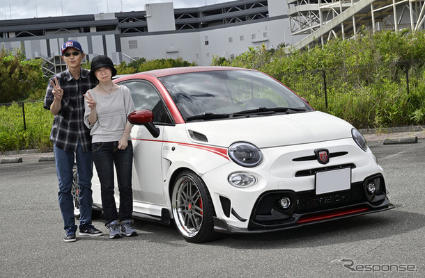 まーさん　アバルト595…CARTUNE ALL USERS MEET神戸