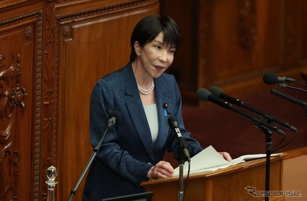 高市首相が所信表明演説（10月5日）
