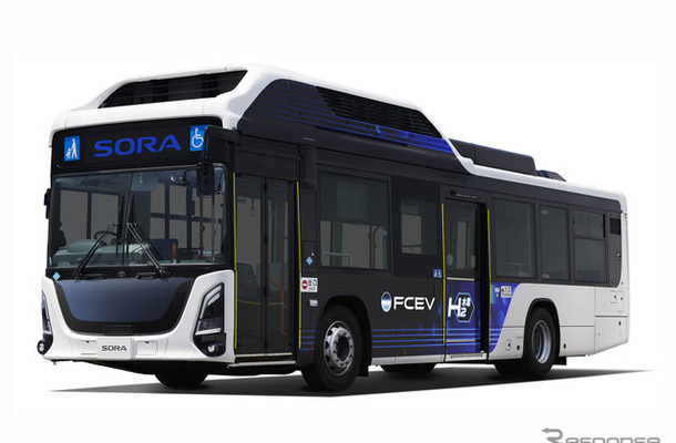 トヨタの新型燃料電池（FC）路線バス『SORA』