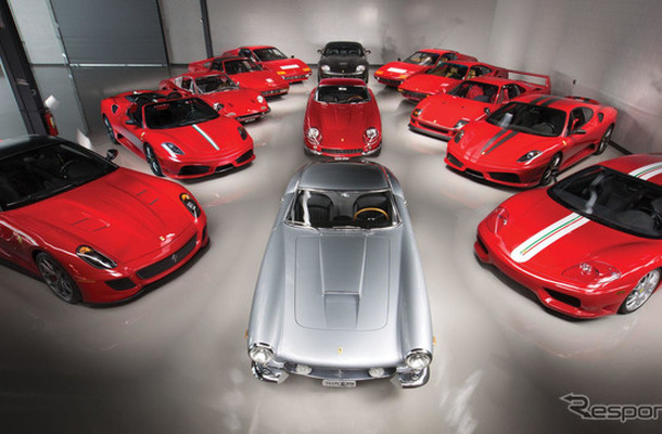 ひとりのコレクターが出品した13台のフェラーリ「フェラーリ・パフォーマンス・コレクション」