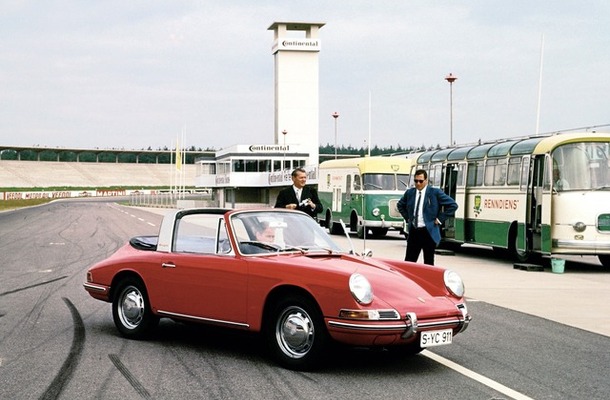 911タルガ。1967年、最初のタルガ（901型）