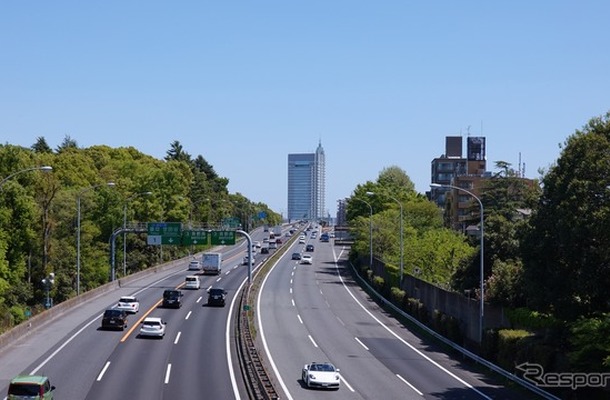 高速自動車国道に分類される東名高速