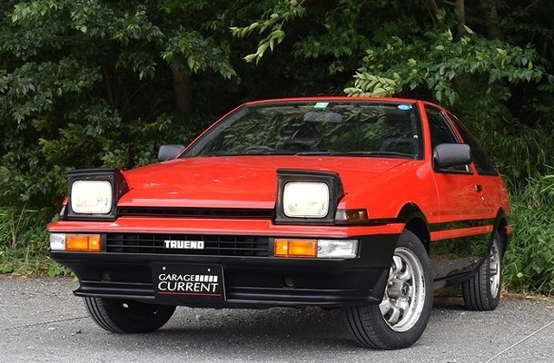 トヨタ スプリンタートレノ 1.6 GTV（1986年・参考画像）