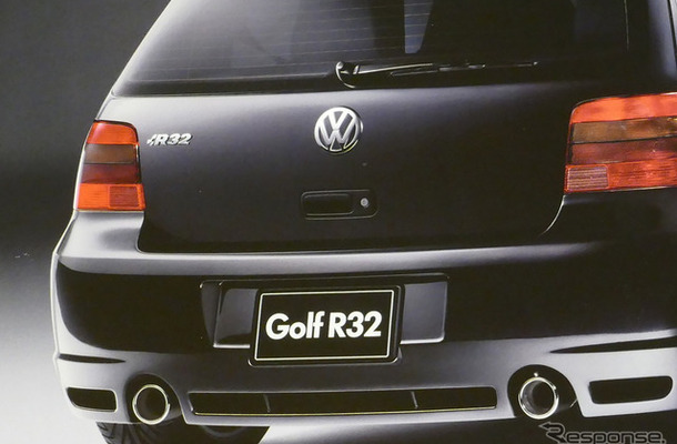 VWゴルフ R32 初代、当時のカタログ