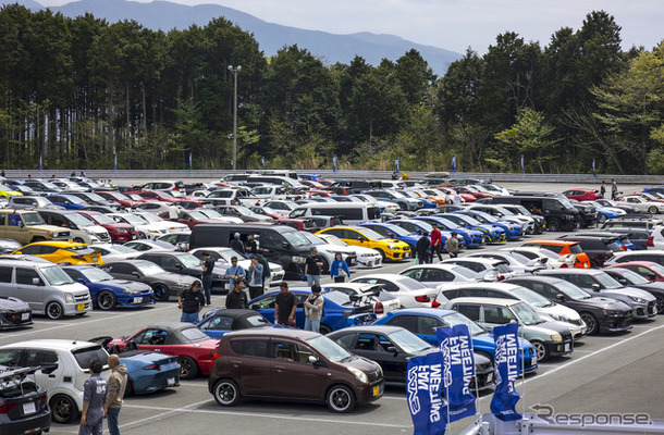 欧州車の映える強烈な選択肢!? レイズホイールの華麗なるマッチング…2024 RAYS FAN MEETING