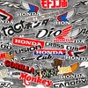 Honda Sticker Collection