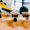 カフェメニュー：ドリップコーヒー（アイス620円／ホット580円）ほか