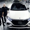 メルセデスベンツの米国アラバマ州タスカルーサ工場で生産される『EQS SUV』（参考画像）