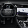 レクサス RZの「F SPORT」に採用されたステアバイワイヤ用ステアリングホイール