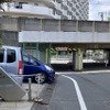 制限高さ1.8m、京浜急行・八丁畷付近の低いガード