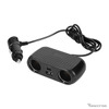 オウルテックのケーブル型車載充電器「OWL-CCUCD2C2-BK」