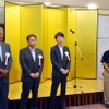 全国レンタカー協会の新役員体制。左から岩崎会長、藤原副会長、村上副会長、白石副会長　※岡島副会長は欠席