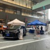 VWからはID.4が試乗車にエントリー。Proグレードは77 kWhのバッテリー容量で618kmの航続距離を誇る。
