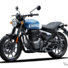ロイヤルエンフィールド ハンター350 Rebel Blue（レベル・ブルー）