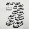 CIVIC ヒストリーTシャツ