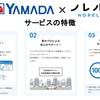「ヤマダ×ノレル」サービス