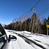 雪道での運転（イメージ）