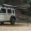 クラフトワークスの『ジムニー/シエラ/ノマド』向け「ルーフキャリア専用サイドテント」