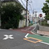 狭い道！ 都道423号：世田谷区若林5丁目