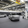 整備フロア。レクサス『TZ』のプロトタイプ