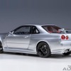 AUTOart製「ニスモ R34 GT-R Z-tune シルバー」の1/18スケールモデル