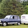 ルノー 4はキャンピングカーを引っ張って登場