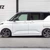 ブリッツ DAMPER ZZ-R　ムーヴ装着例（基準車高：フロント 24mmダウン / リア 29mmダウン）