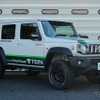 テイン 4x4ダンパースポーツ　ジムニーノマド装着例（基準車高純正比　フロント：55mmアップ / リア：45mmアップ）