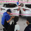 自動車積み付けデモンストレーション