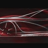 光岡の新型オープンカーを予告するティザー画像