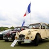 シトロエン2CV2台とC6