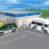 店舗駐車場での利用イメージ