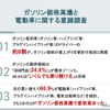 「ガソリン価格高騰と電動車に関する意識調査」