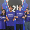 初めての鈴鹿8耐に「かっこ良すぎて震えた」「感動した」と話してくれた新入社員の皆さん