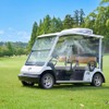 冷房機能付きのゴルフカート「クーラーカート」