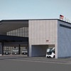 GR Garage富山新庄　新築外観イメージパース