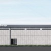 本店（左）・GR Garage富山新庄・U-CAR STATION富山（右）　統合後の外観イメージパース