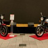 『バリバリ伝説』仕様とCM使用車、2台のCB750Fを展示
