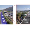 対面通行区間（KP 211.4～KP 212.9）の状況