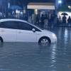 冠水路で立ち往生（イメージ）
